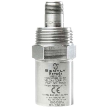 Bently Nevada 190501 CT Velomitor Velocity Transducer Supplier in UK and Ireland